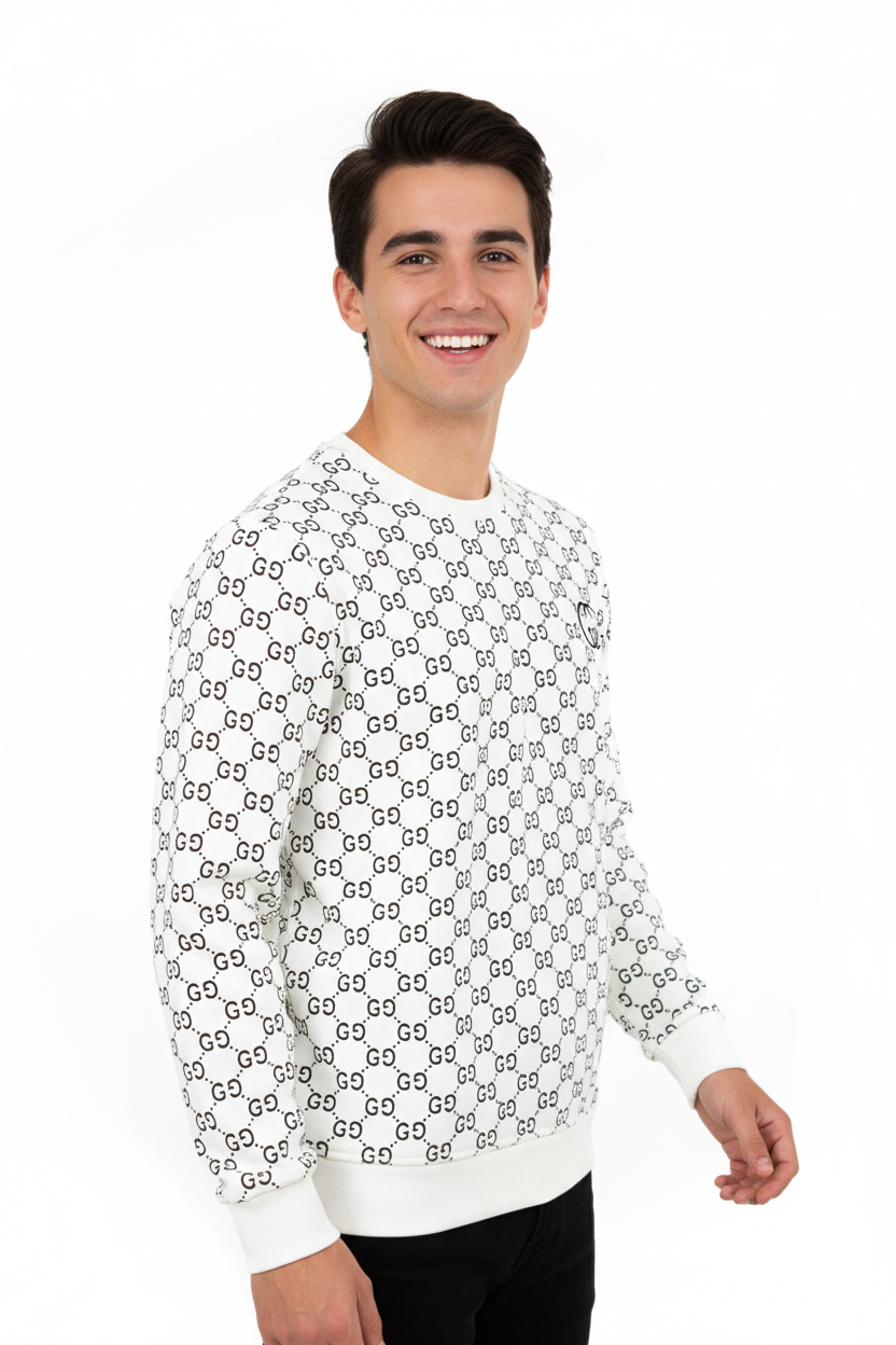 Oppland Erkek Sweatshirt Regular Fit Pamuklu Kumaş iki iplik OPES26GCCMOD15